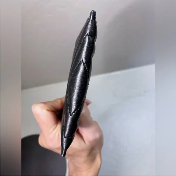 Stella McCartney  Black Card Holder with Gold Star - Picture 12 of 16